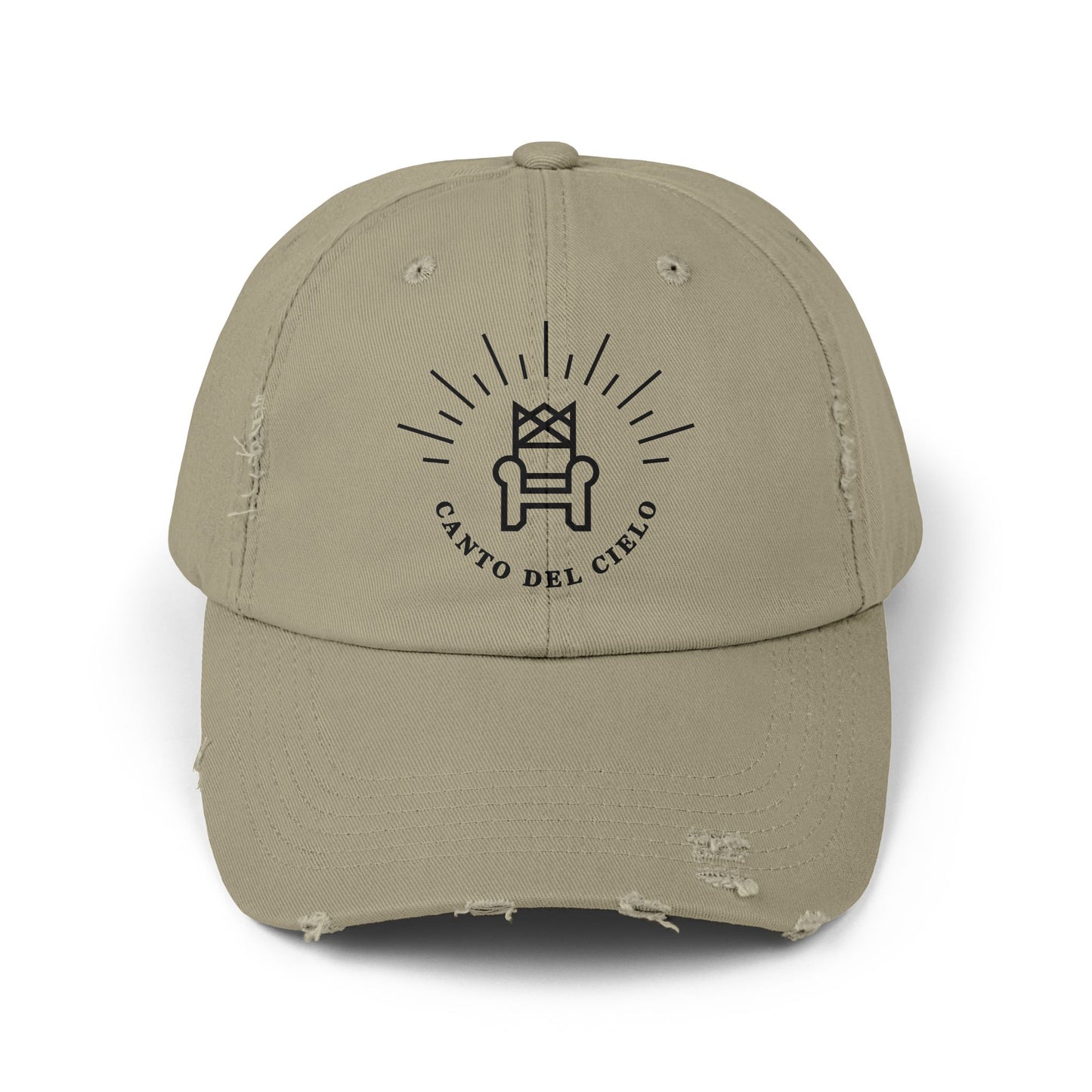 Canto del Cielo - Crown - Unisex Distressed Cap