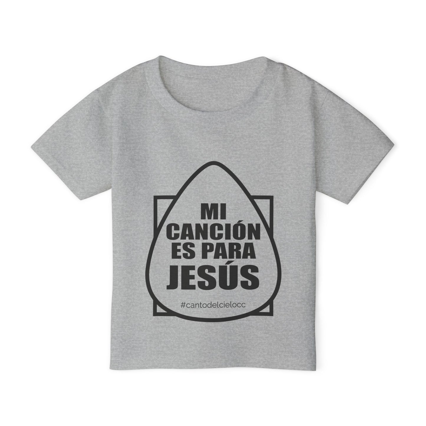 Toddler T-Shirt - 'Mi Canción es Para Jesús' Inspirational Tee