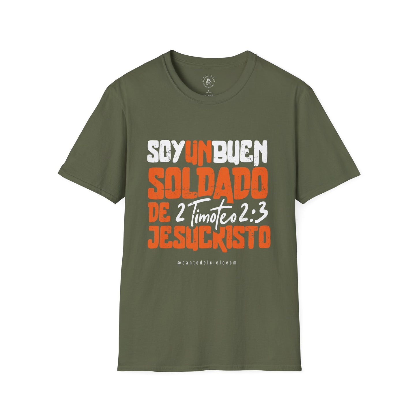 Soldado de Jesús - Canto del Cielo - Unisex Softstyle T-Shirt