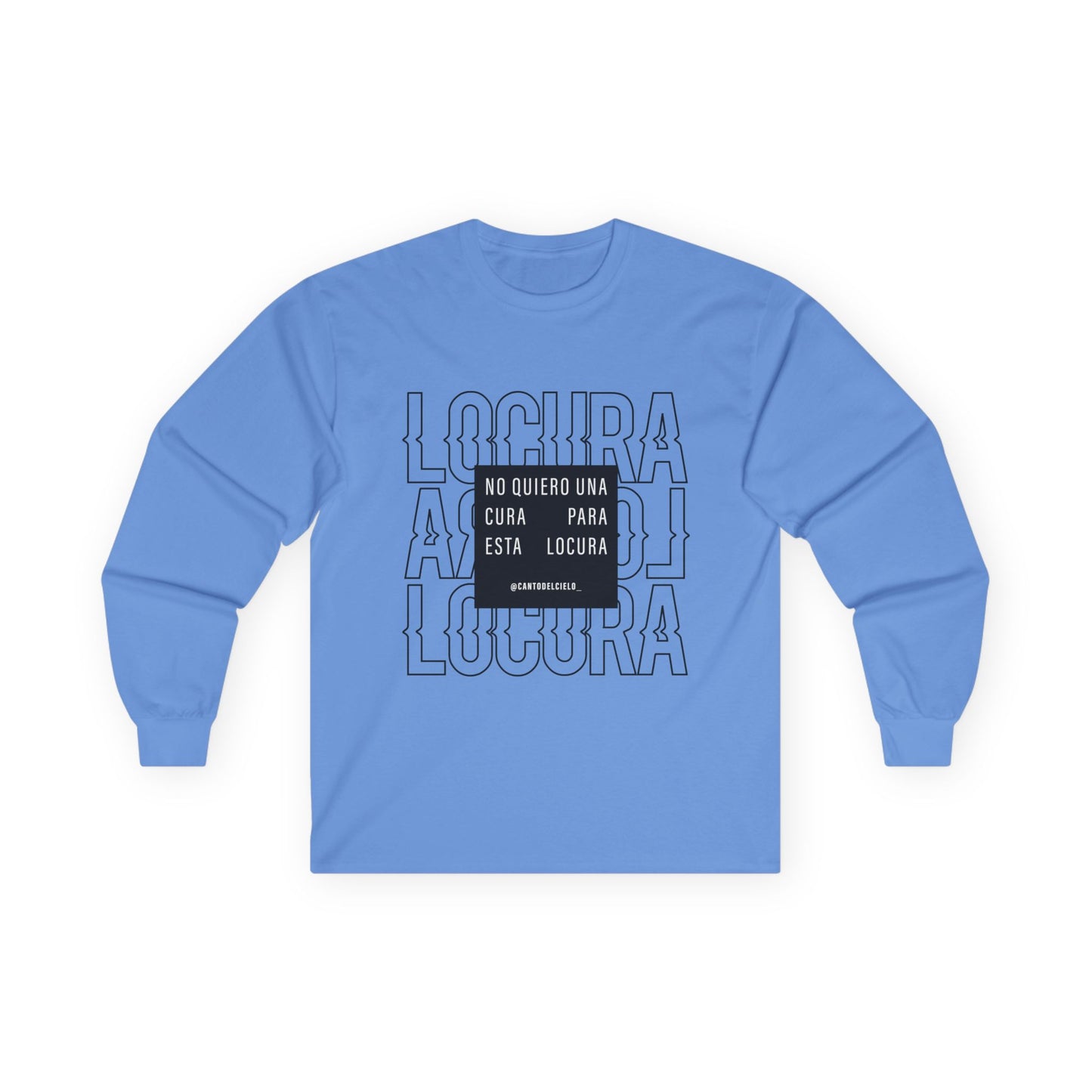 'Locura' and 'Irreversible' Graphic Tee - Unisex Long Sleeve Tee -