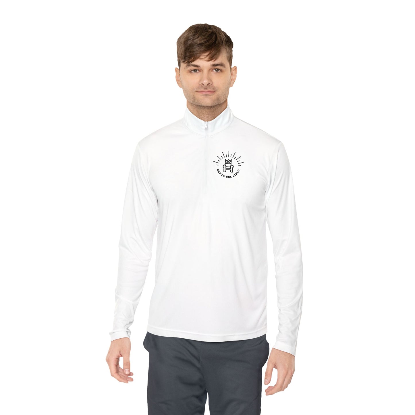 IRREVERSIBLE - Unisex Quarter-Zip Pullover - Inspirational Graphic Top for Adventure & Everyday Wear