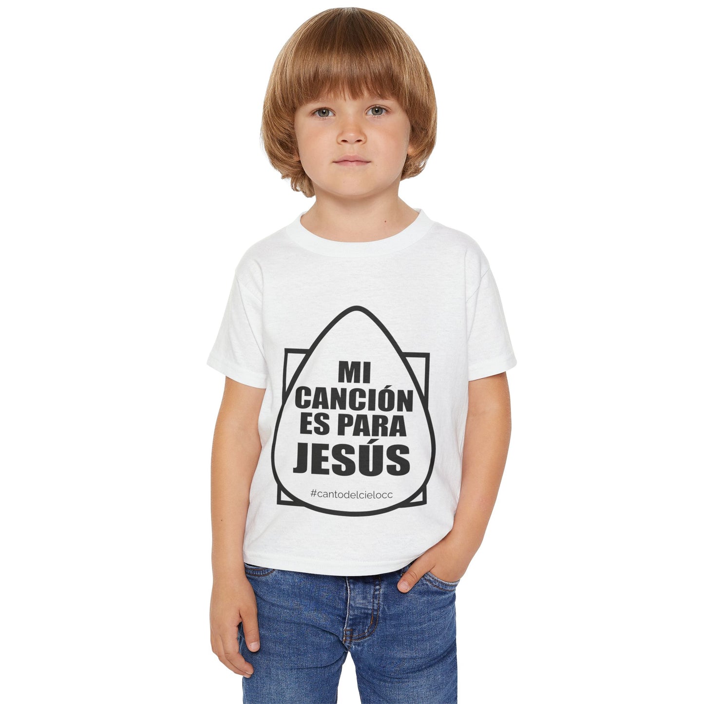 Toddler T-Shirt - 'Mi Canción es Para Jesús' Inspirational Tee