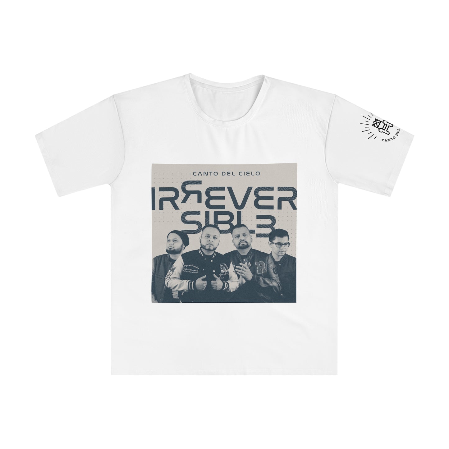 Unisex Irreversible Graphic T-Shirt - Music Inspired Casual Wear