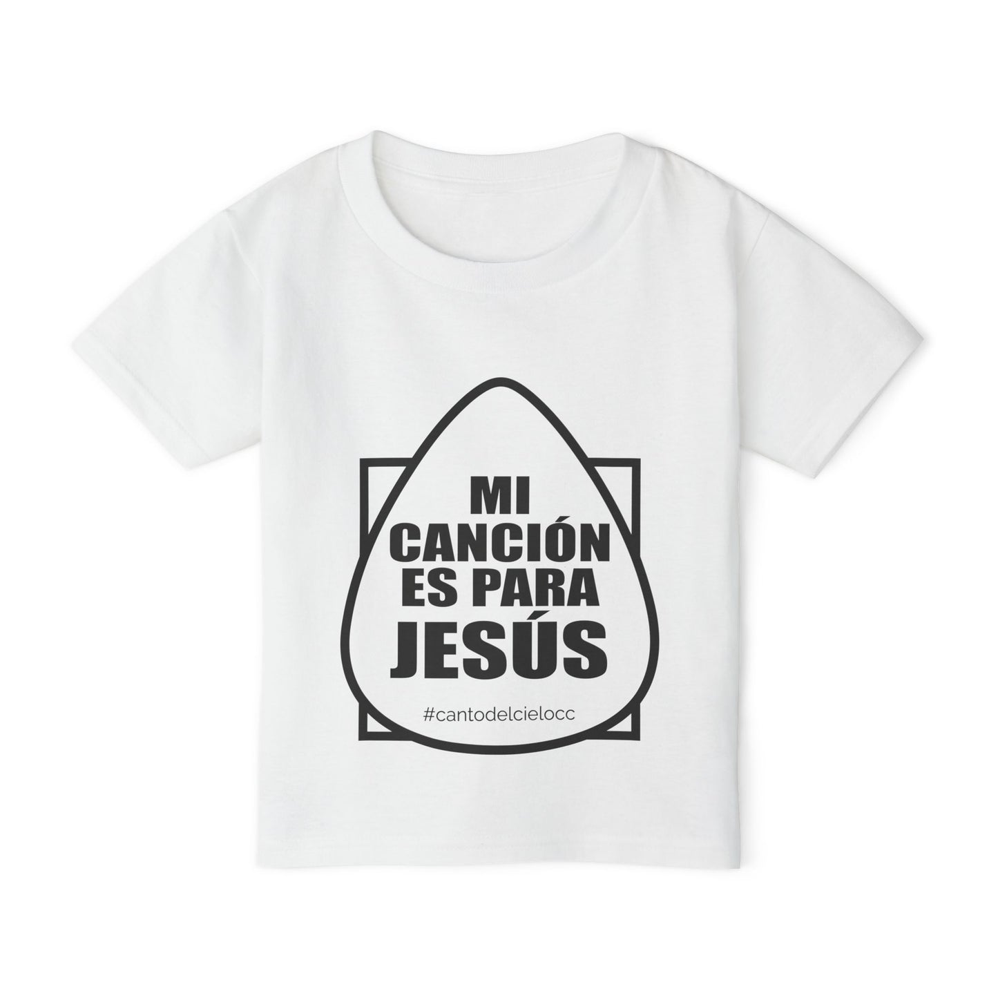Toddler T-Shirt - 'Mi Canción es Para Jesús' Inspirational Tee