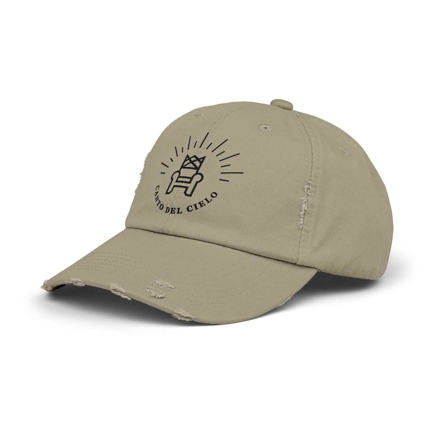 Canto del Cielo - Crown - Unisex Distressed Cap