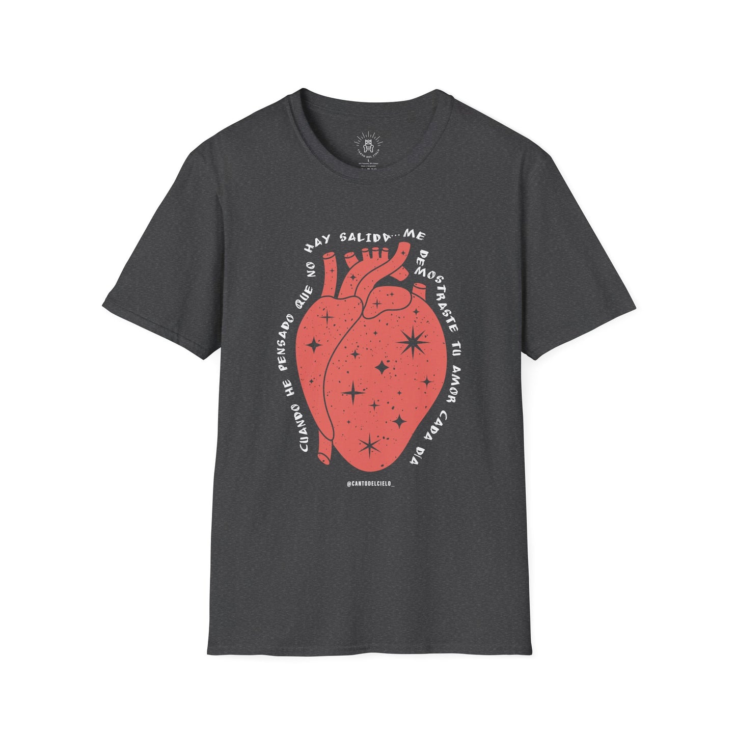Corazón CDC - Unisex Softstyle T-Shirt - Celestial Vintage Design