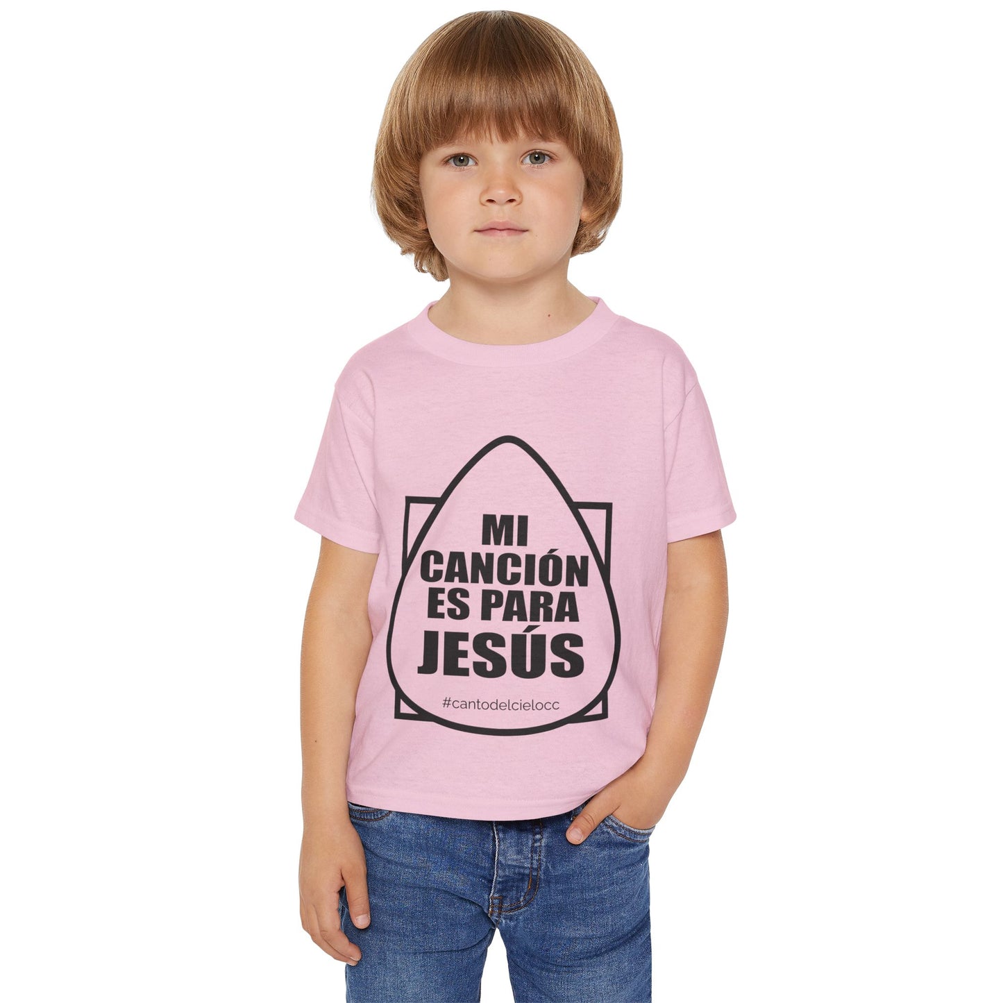 Toddler T-Shirt - 'Mi Canción es Para Jesús' Inspirational Tee