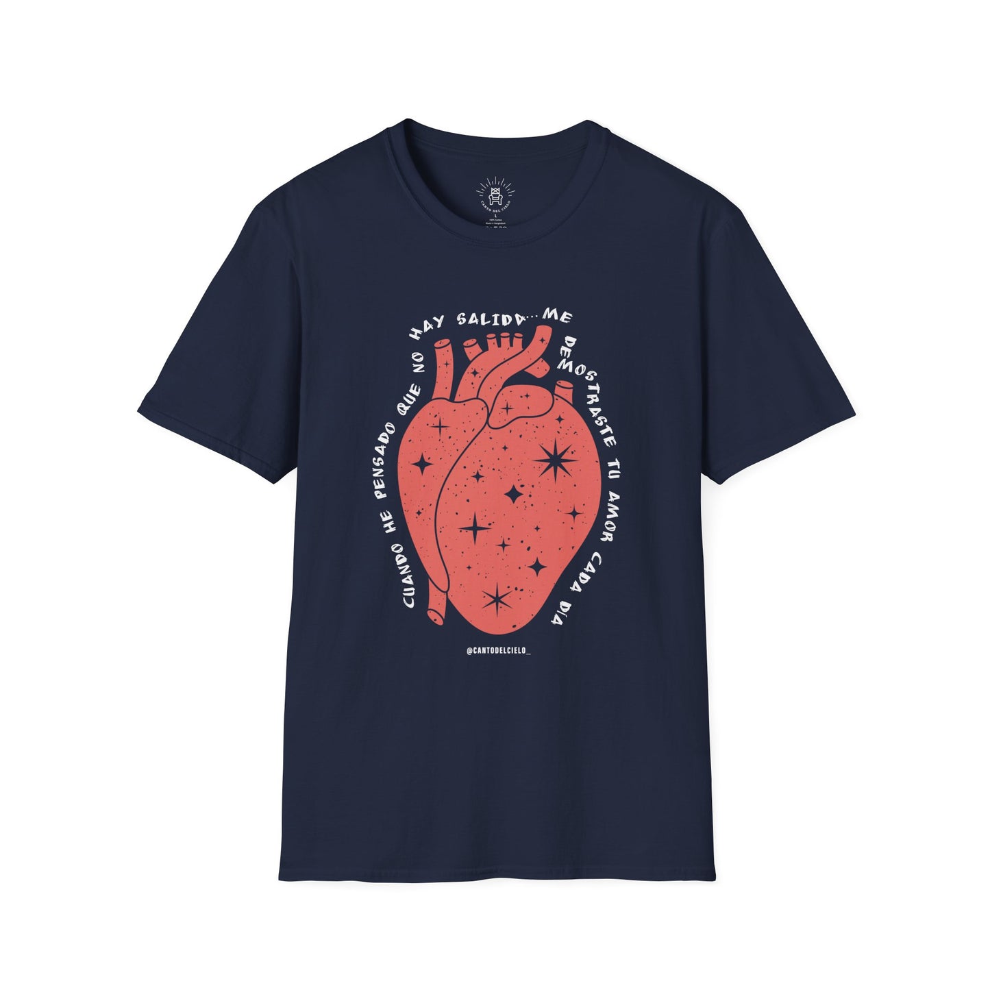 Corazón CDC - Unisex Softstyle T-Shirt - Celestial Vintage Design