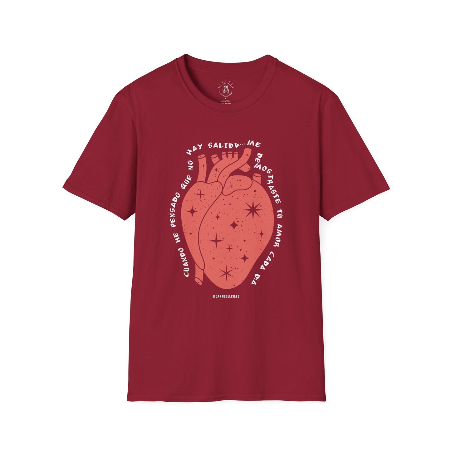 Corazón CDC - Unisex Softstyle T-Shirt - Celestial Vintage Design