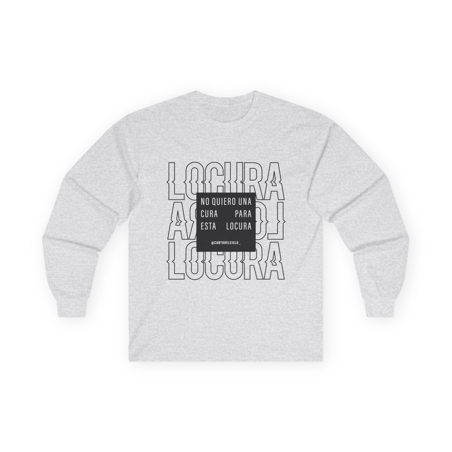 'Locura' and 'Irreversible' Graphic Tee - Unisex Long Sleeve Tee -
