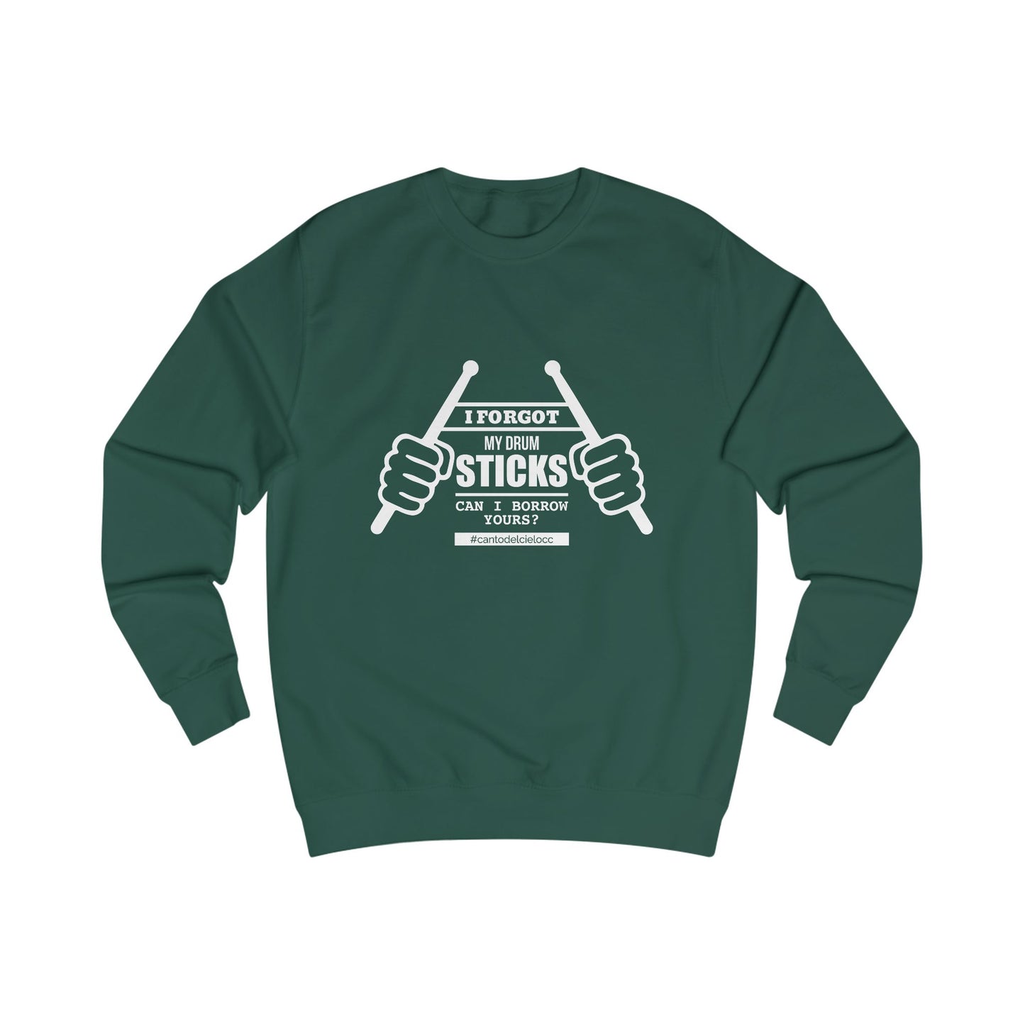 Drumming Sticks CDC - Unisex Sweatshirt - Perfect Gift for Musicians & Music Lovers