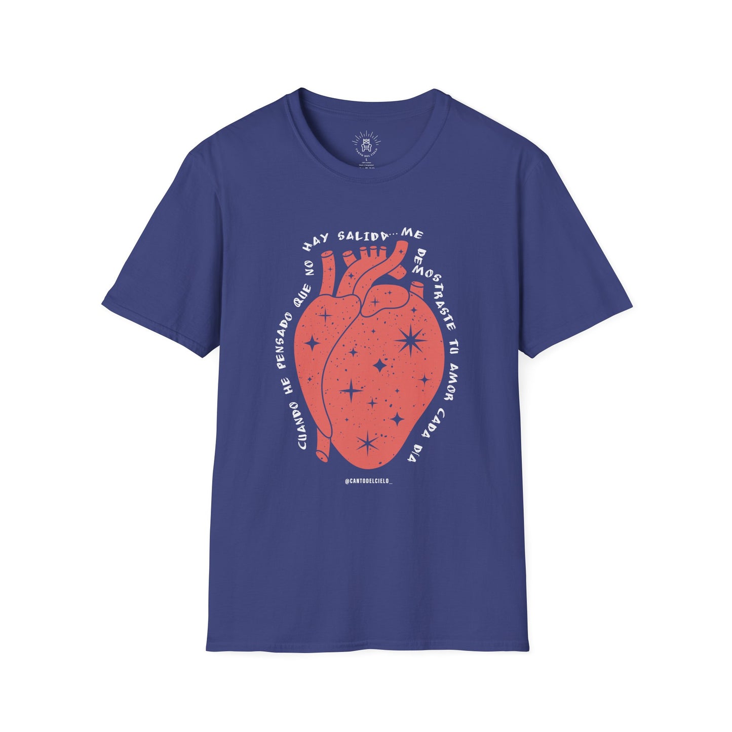 Corazón CDC - Unisex Softstyle T-Shirt - Celestial Vintage Design