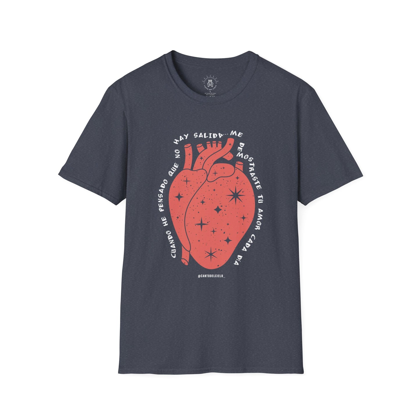 Corazón CDC - Unisex Softstyle T-Shirt - Celestial Vintage Design