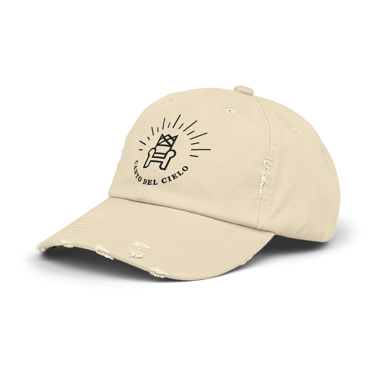 Canto del Cielo - Crown - Unisex Distressed Cap