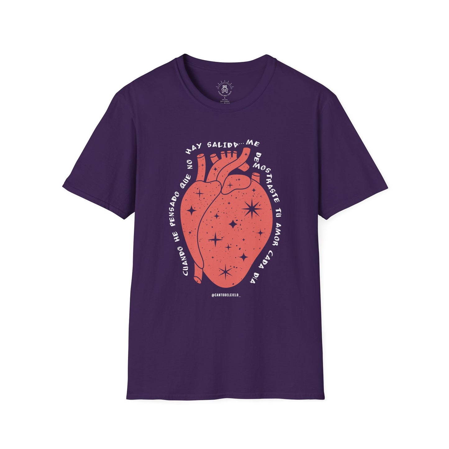 Corazón CDC - Unisex Softstyle T-Shirt - Celestial Vintage Design