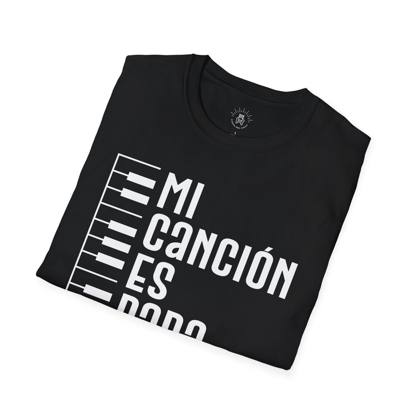 'Mi Canción es para Jesús' - CDC - Inspirational Unisex Softstyle T-Shirt -