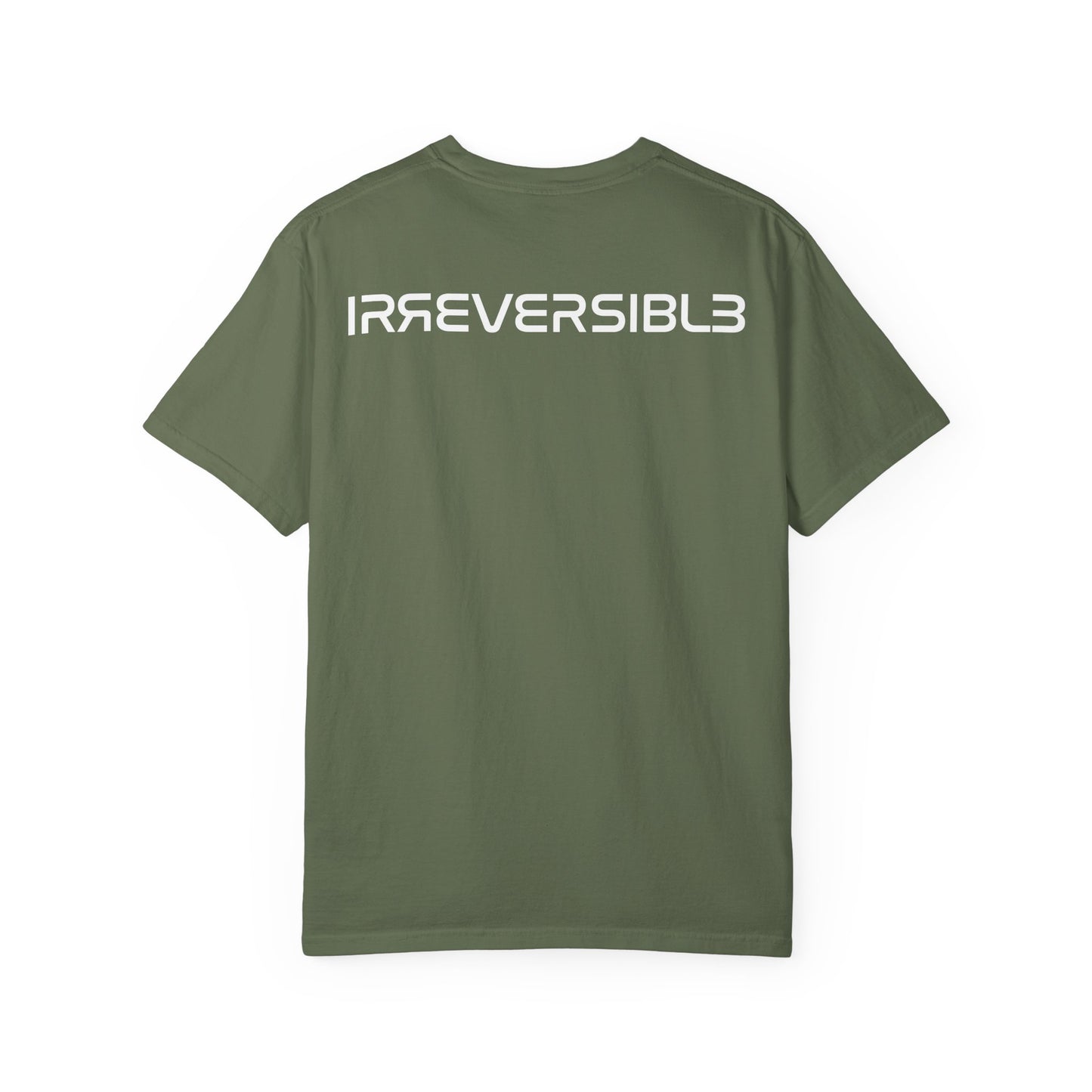 Inspirational Garment-Dyed T-Shirt, Motivational Tee - Mi fe sobre la roca - Dark Colors