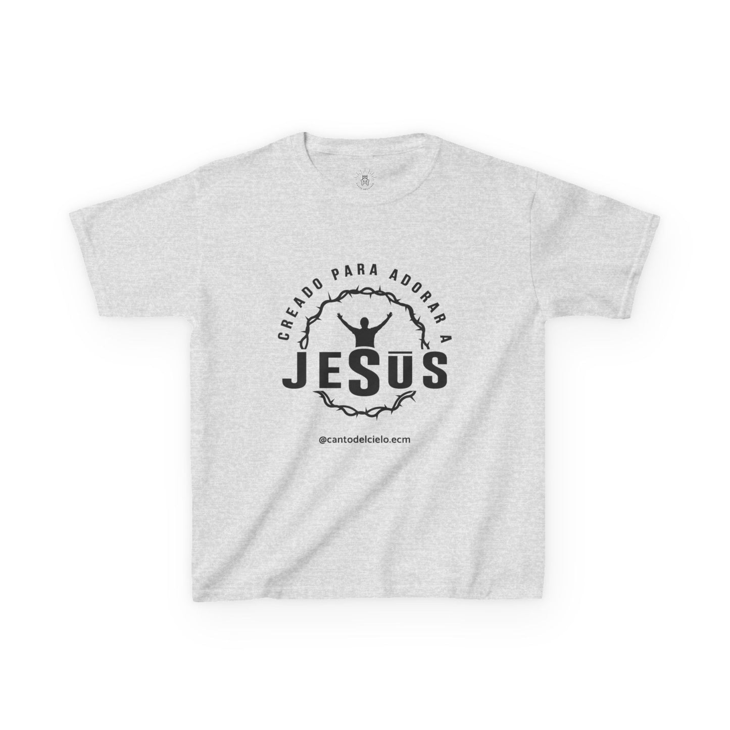 Creados para Jesús - CantodelCielo - Kids Heavy Cotton™ Tee