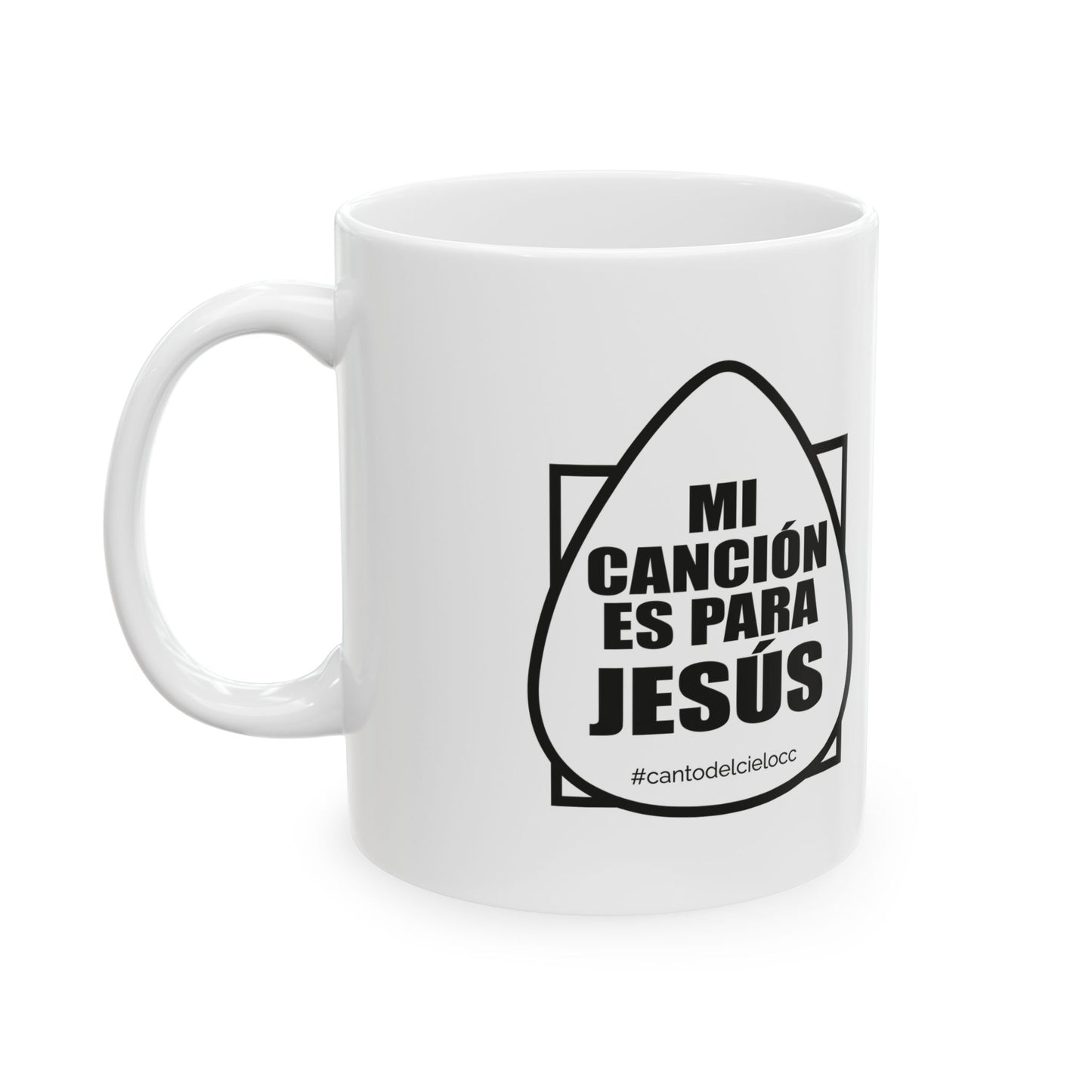 MCP Jesús - CantodelCIelo - Ceramic Mug, (11oz, 15oz)