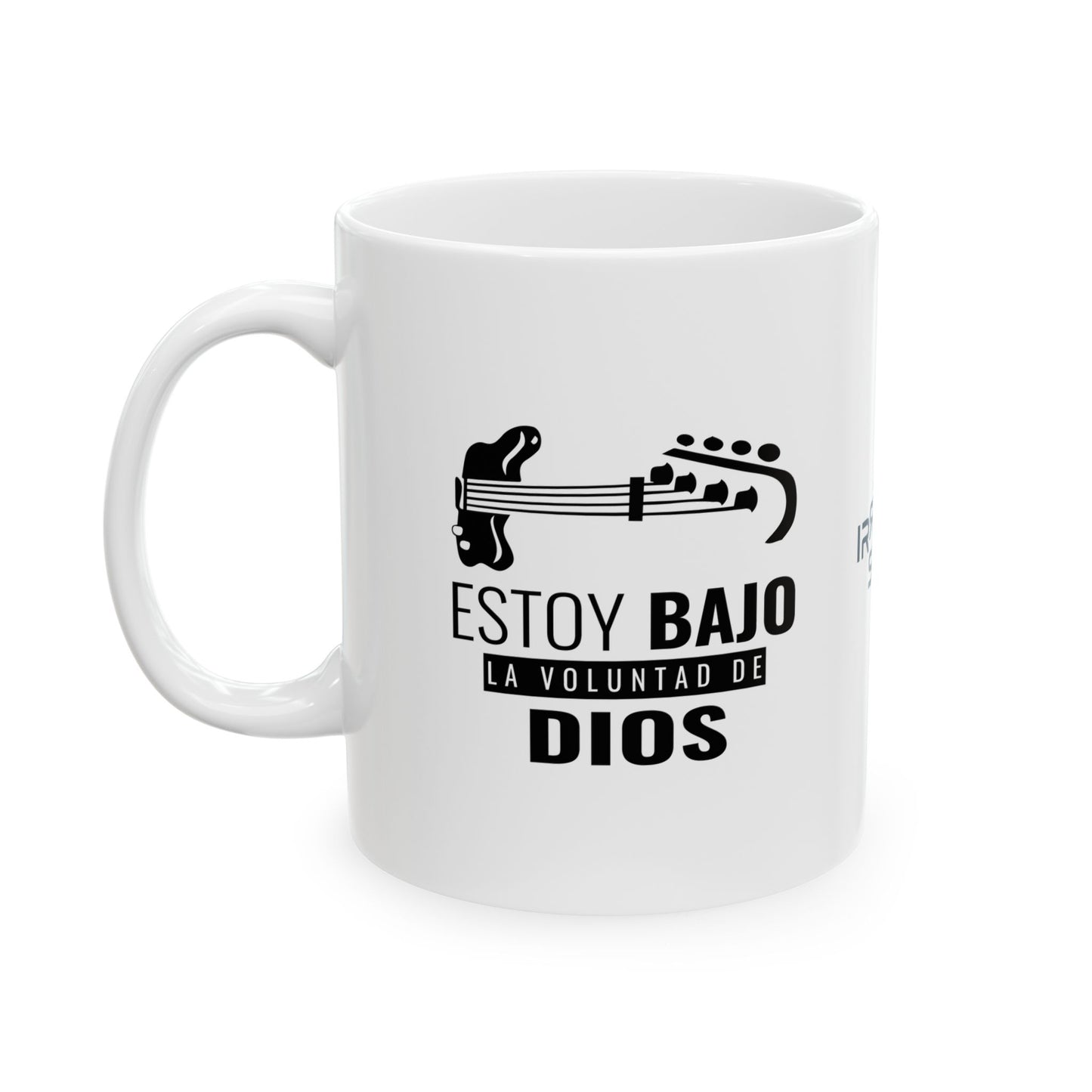 Bajo la voluntad de Dios - Irreverent Ceramic Mug | Fun Coffee Cup for Gifting, Office, Birthdays, Holidays, Unique Drinkware