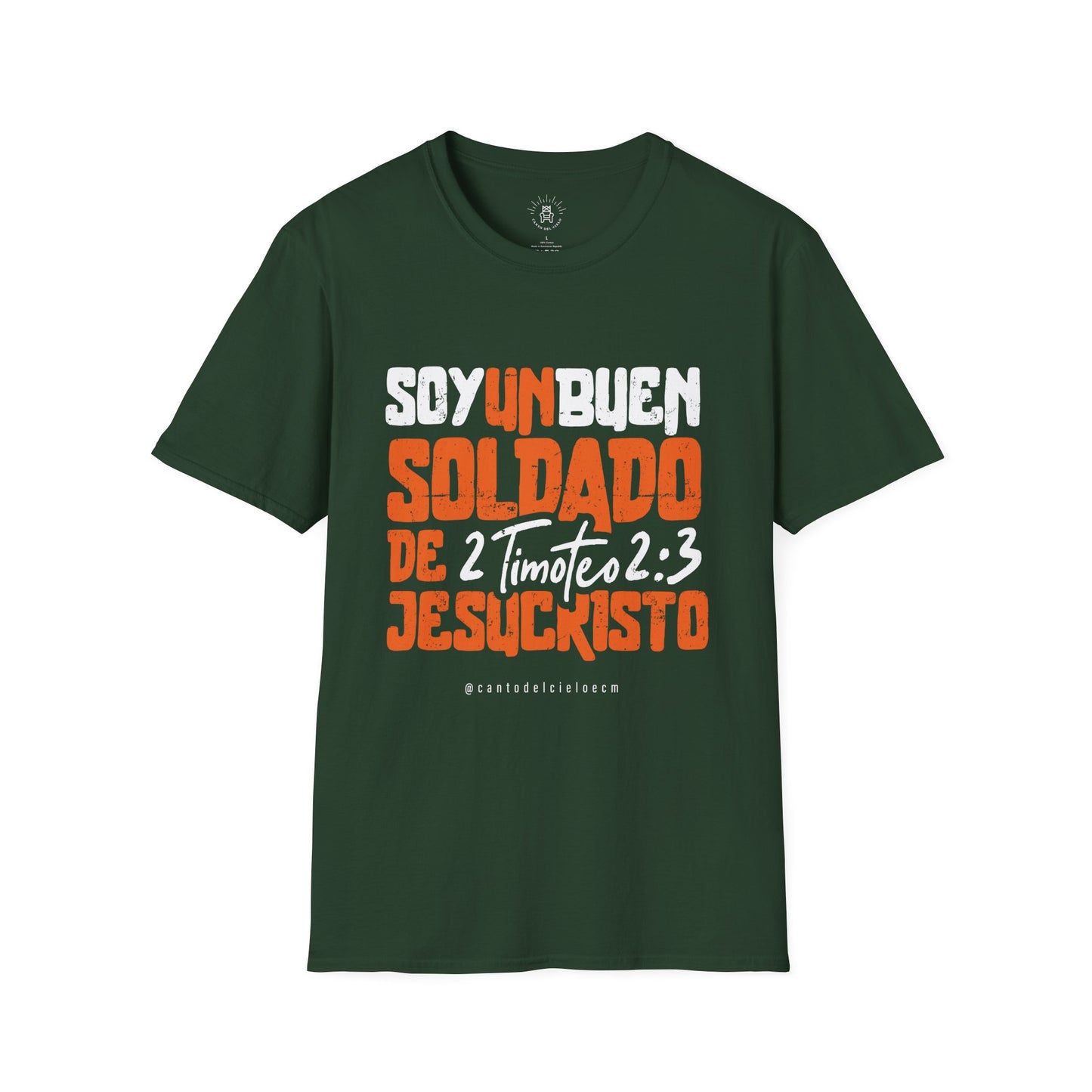 Soldado de Jesús - Canto del Cielo - Unisex Softstyle T-Shirt