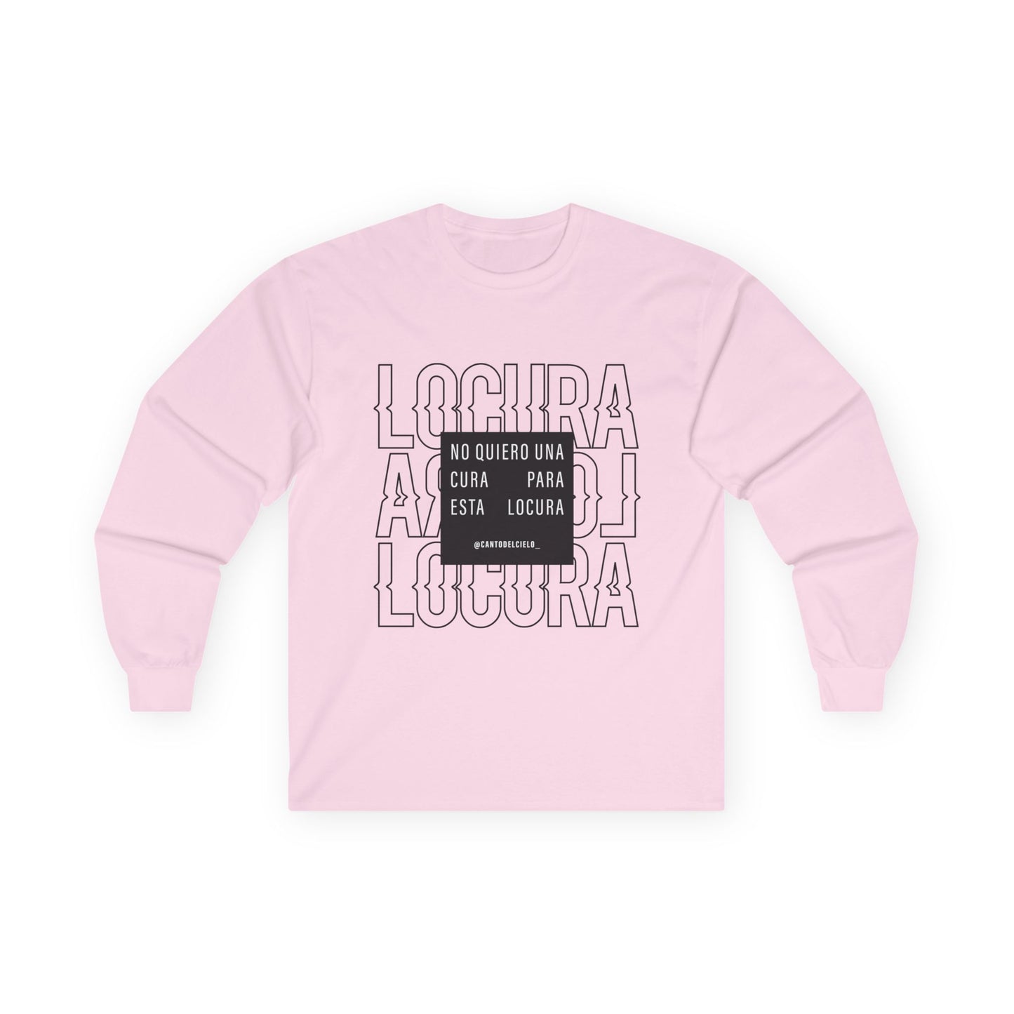 'Locura' and 'Irreversible' Graphic Tee - Unisex Long Sleeve Tee -