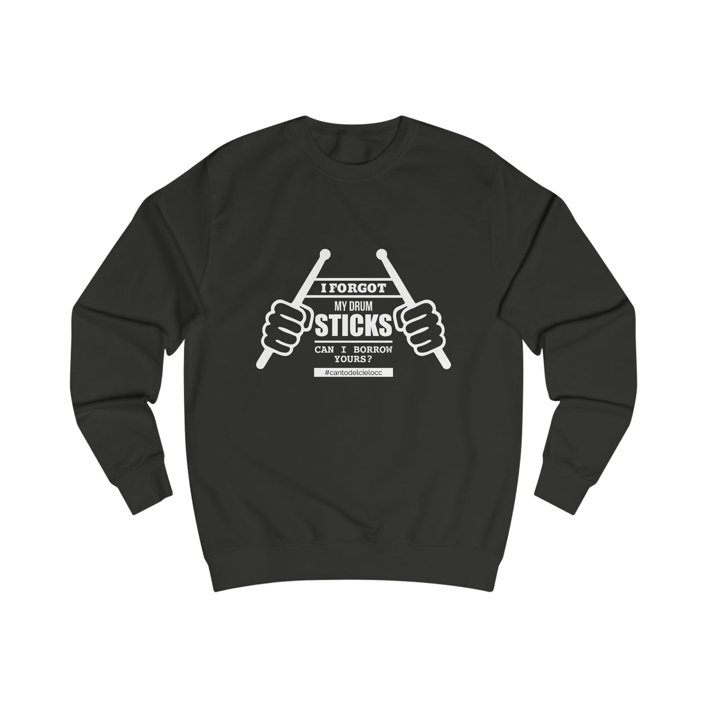 Drumming Sticks CDC - Unisex Sweatshirt - Perfect Gift for Musicians & Music Lovers