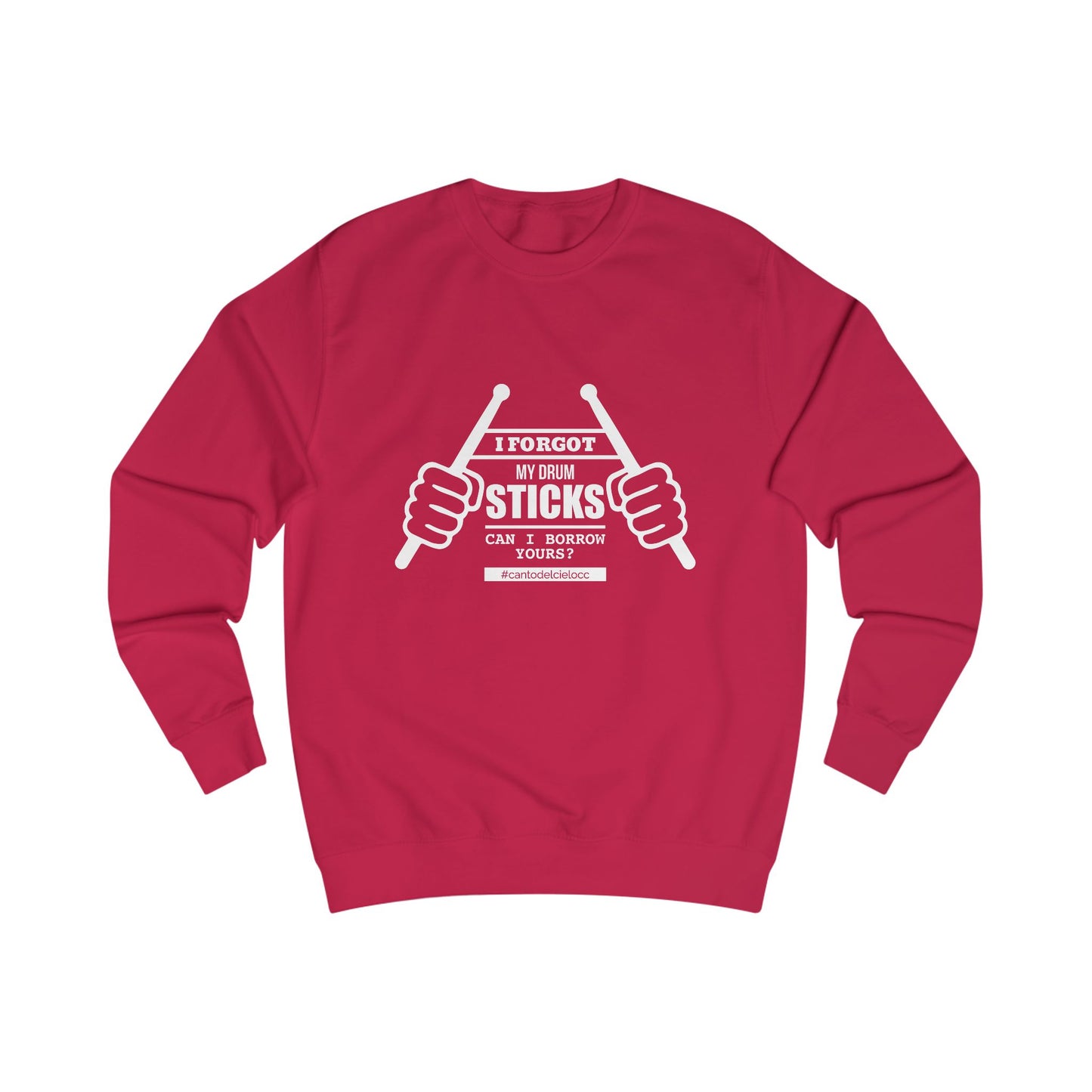 Drumming Sticks CDC - Unisex Sweatshirt - Perfect Gift for Musicians & Music Lovers