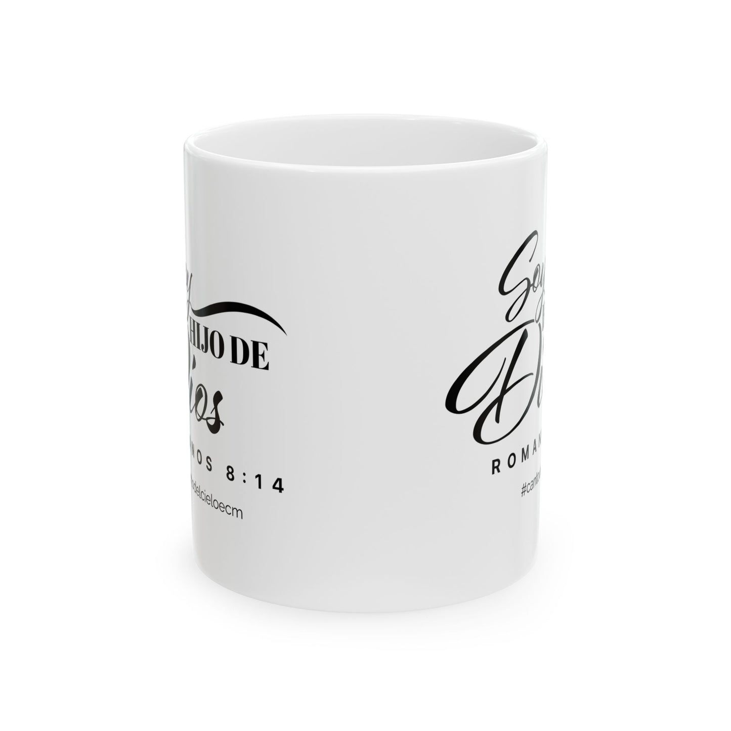 Soy hijo de Dios - Inspirational Ceramic Mug - Faithful Design with Scripture, Perfect Gift for Coffee Lovers