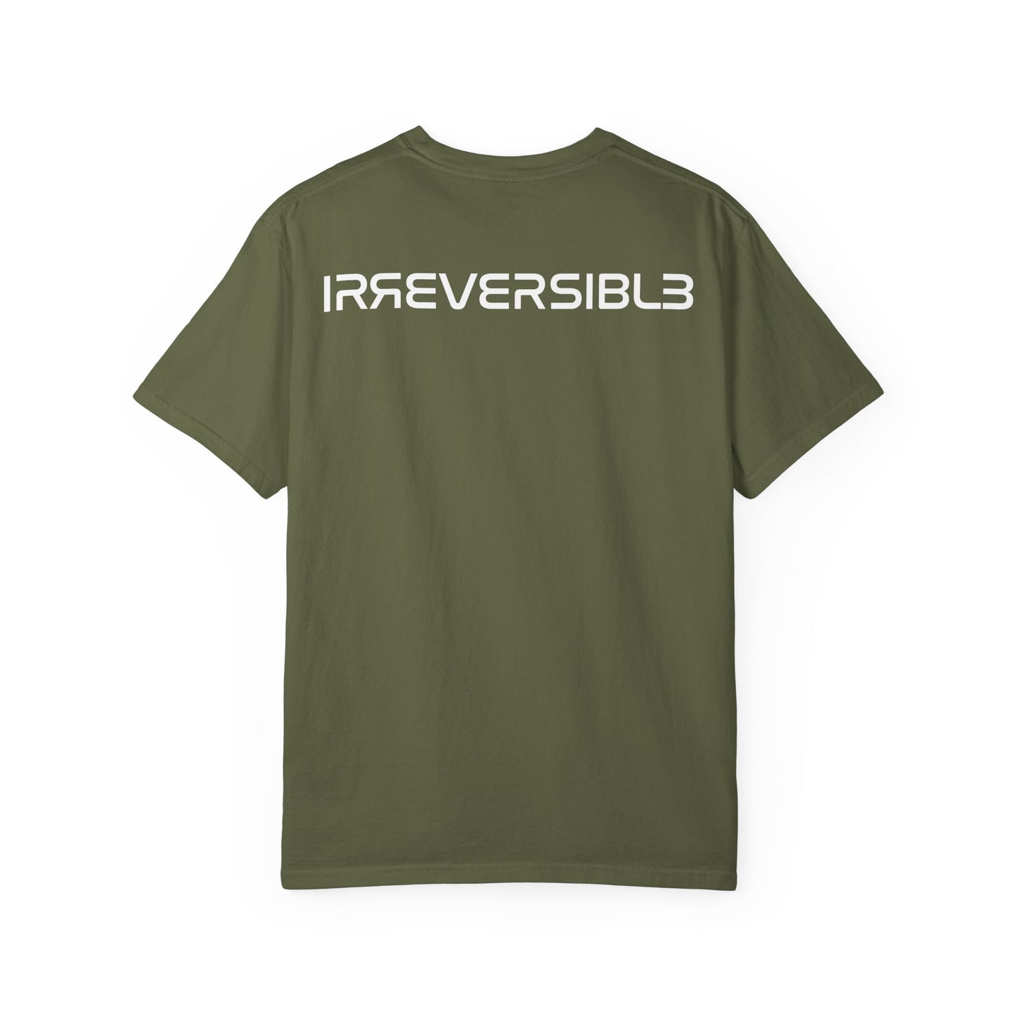 Inspirational Garment-Dyed T-Shirt, Motivational Tee - Mi fe sobre la roca - Dark Colors