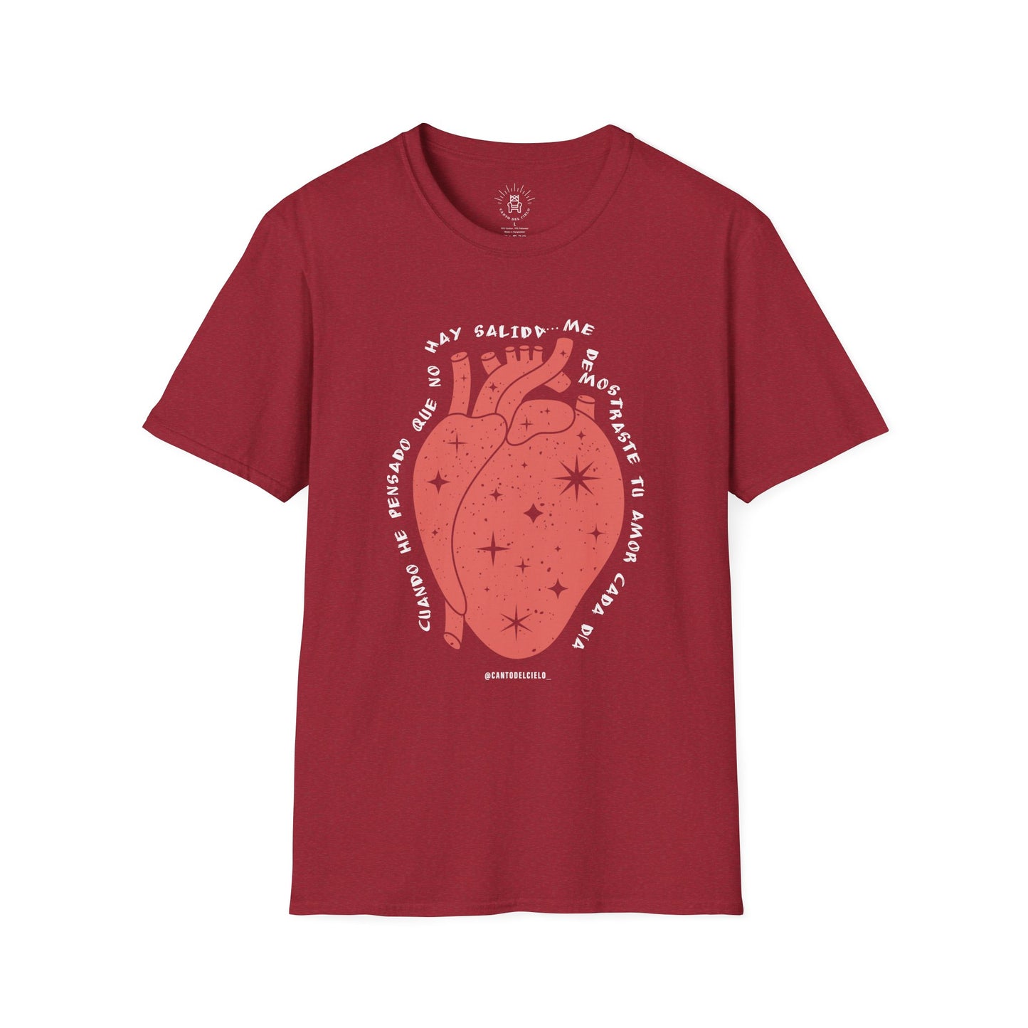 Corazón CDC - Unisex Softstyle T-Shirt - Celestial Vintage Design